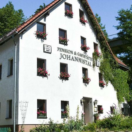 Pension Johannistal Sebnitz Exteriör bild