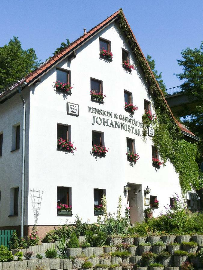 Pension Johannistal Sebnitz Exteriör bild